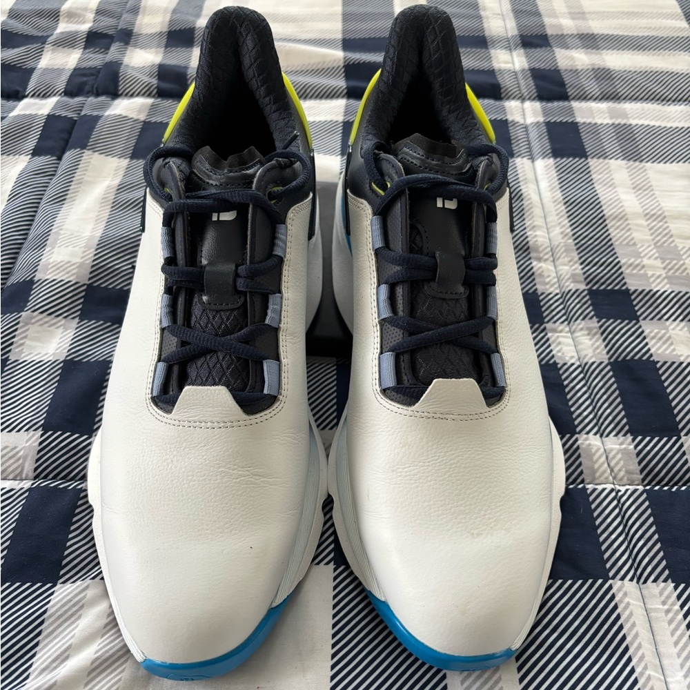 FootJoy White and Navy Sneakers